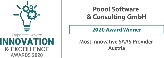 Poool – Innovation & Excellence Awards 2020