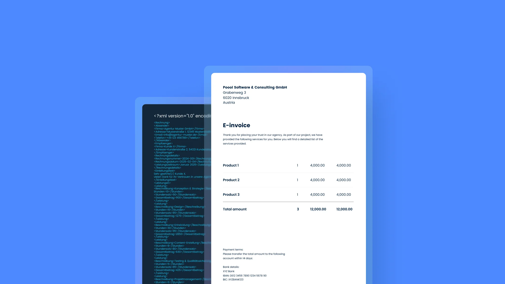 ZUGFeRD und XRechnung