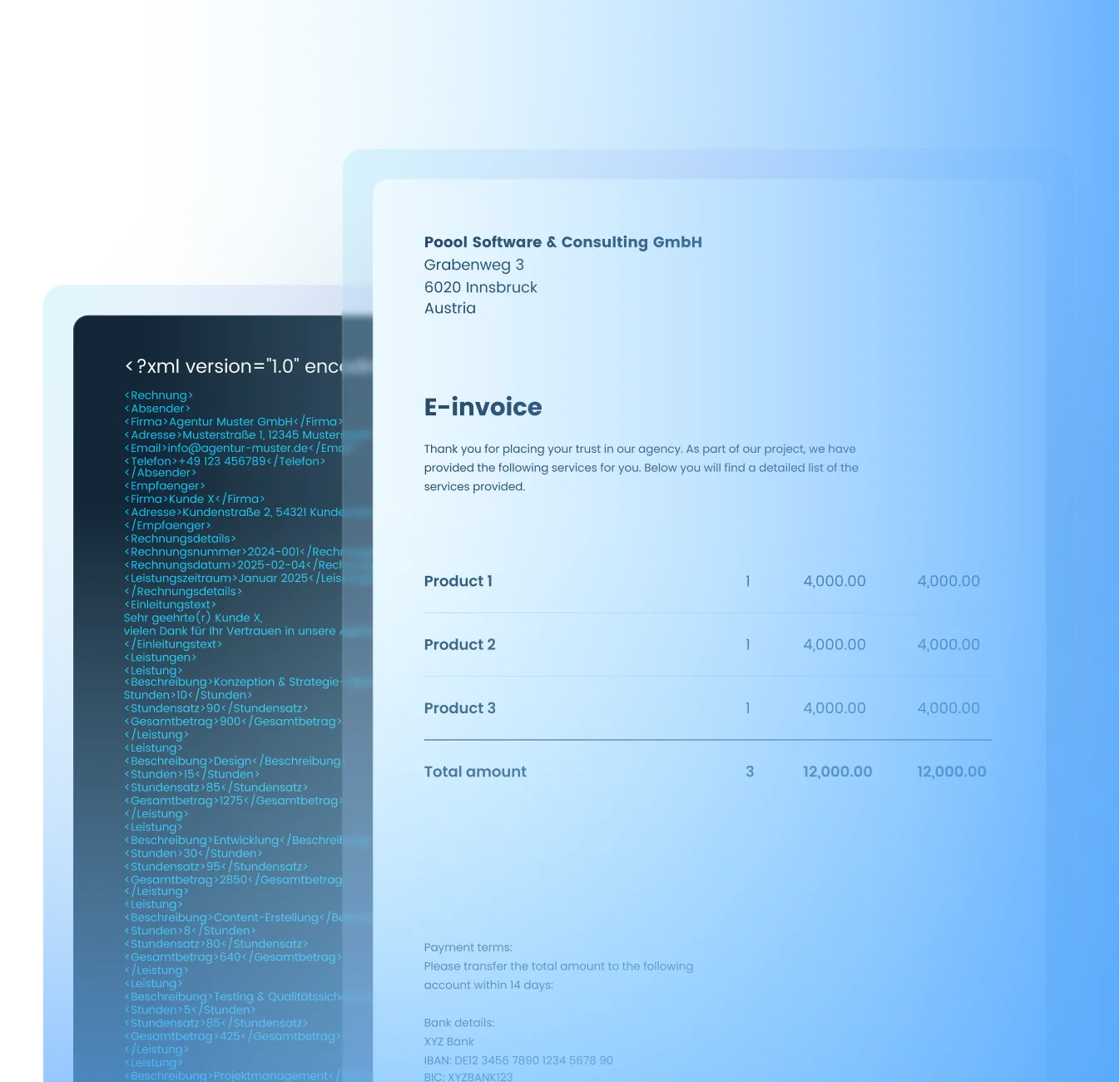 Received an XRechnung, but don't have a tool to process it?