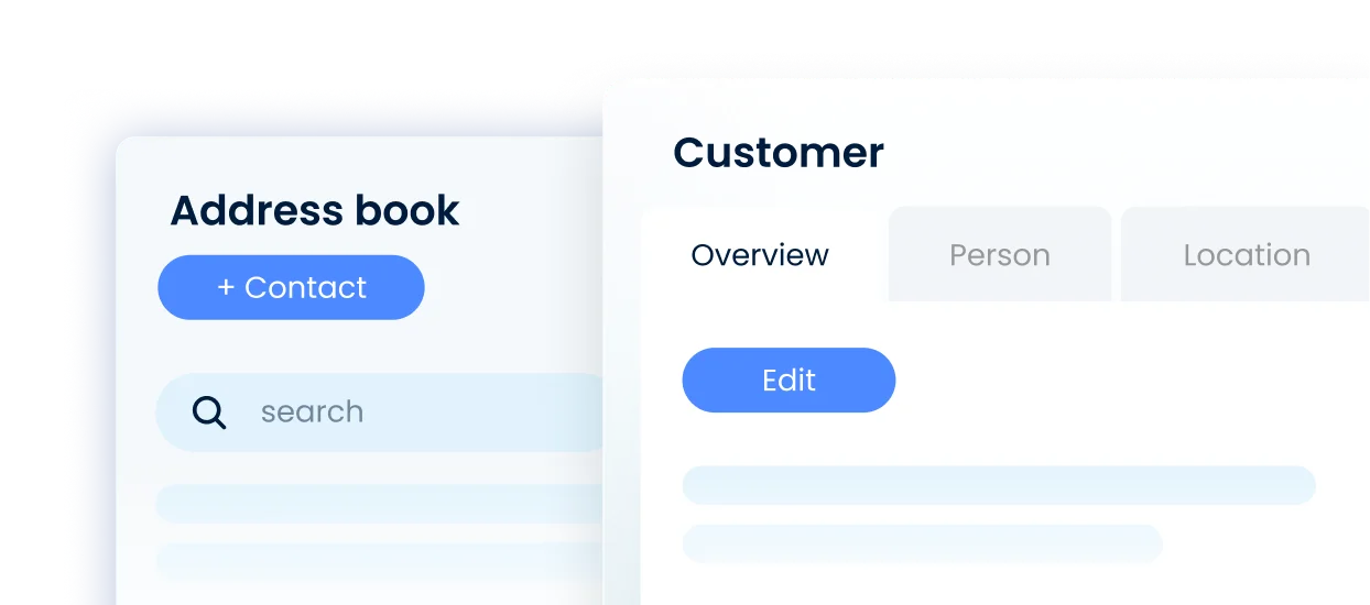 Manage all your customer data in one place.