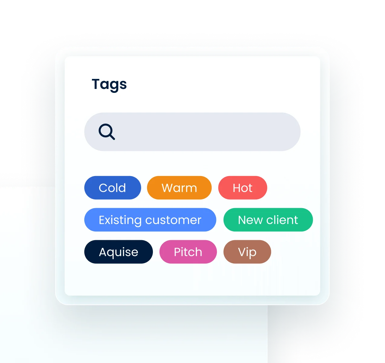 Tag the world the way you like it.