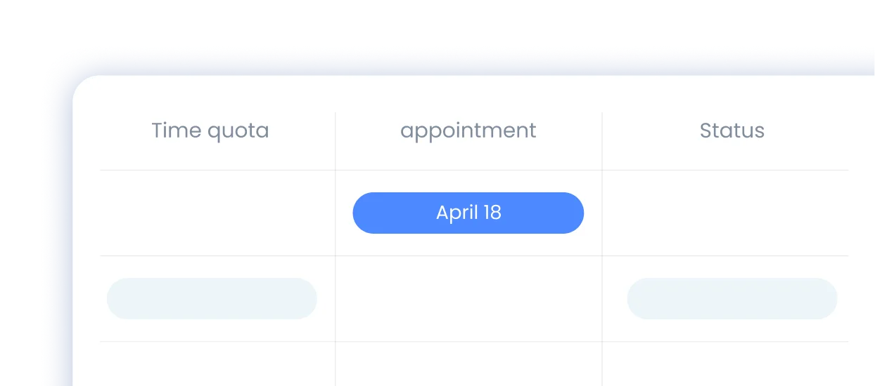 Deadlines at a glance.<br>In real time.