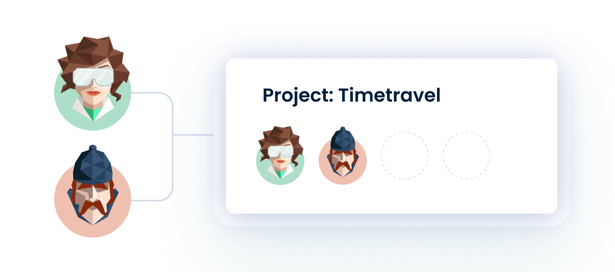 <s>Eliminate complexity</s> through clear distribution of tasks.