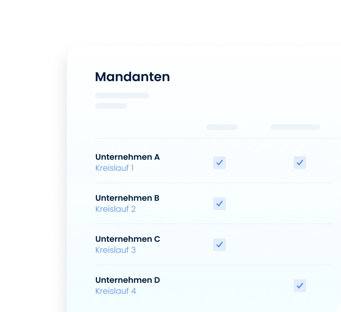Mehrere Firmen in einer Instanz managen