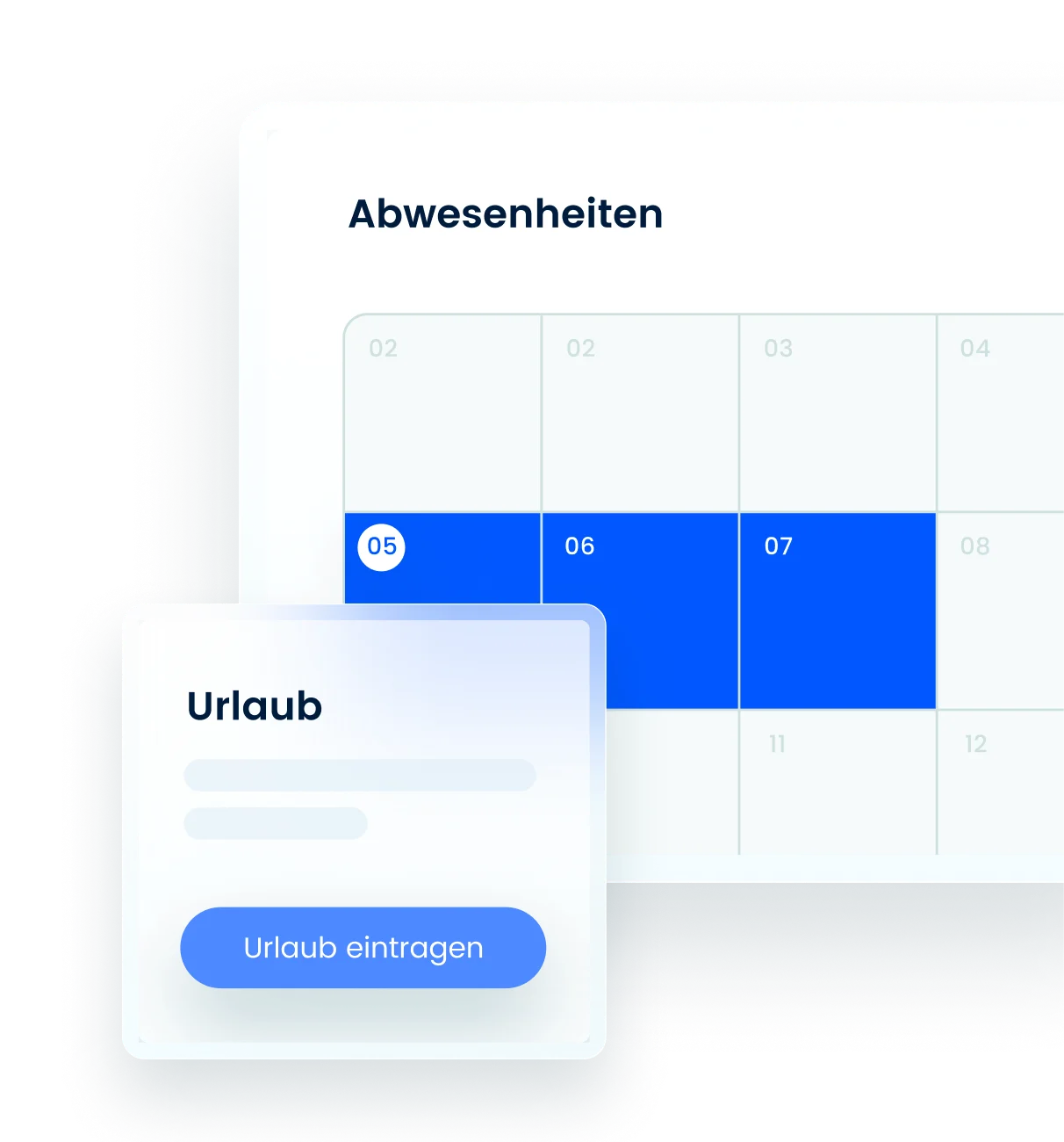 Ressourcenplanung und Abwesenheiten in einem Tool verfügbar