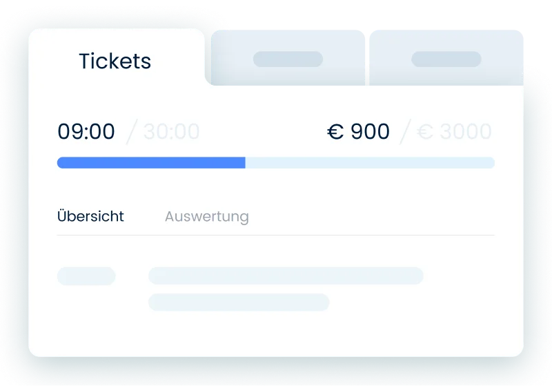Tickets and tasks