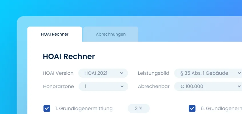 HOAI-Rechner
