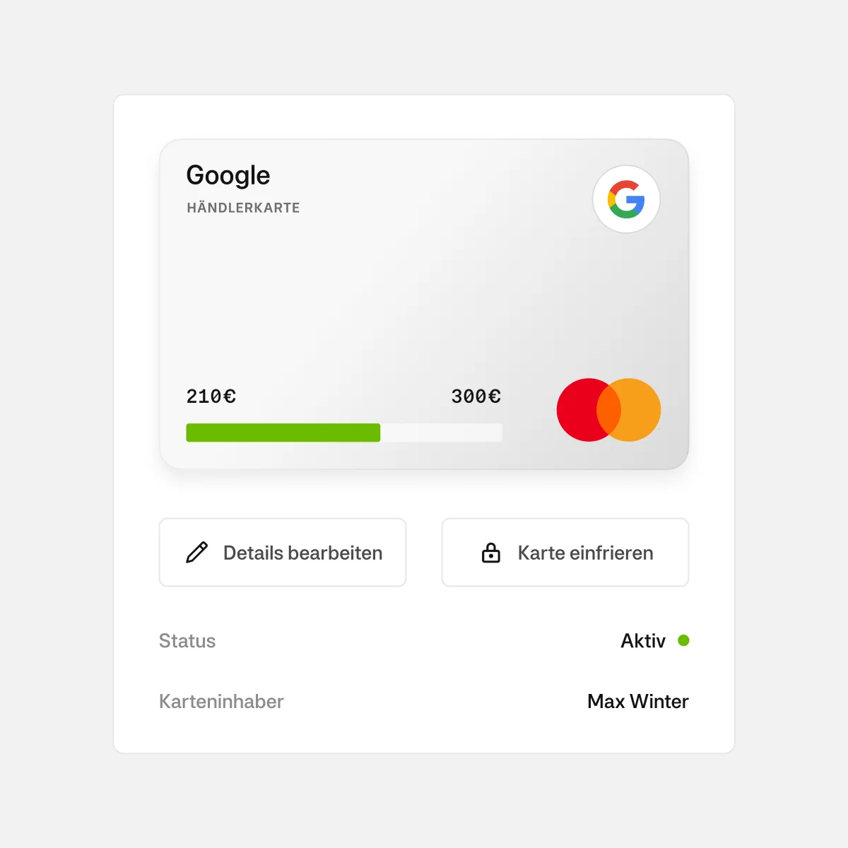 Steuern Sie Ausgaben, bevor sie passieren.